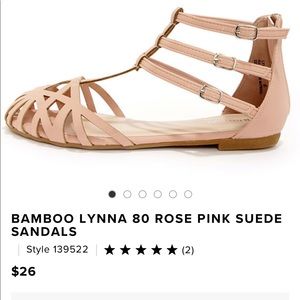 Lulus Pink Caged Sandal